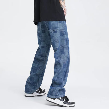 Arezzo Patchwork Denim Pants