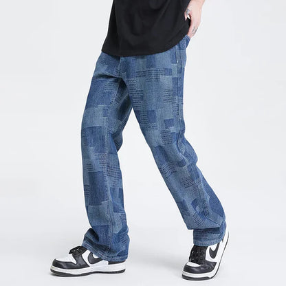 Arezzo Patchwork Denim Pants