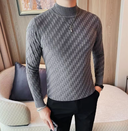 Woven Knit Sweater