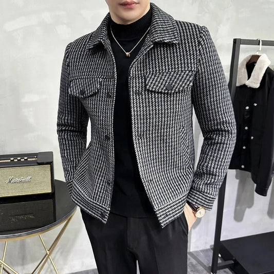 Lorenzo Houndstooth Jacket