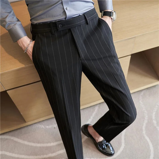 Lorenzo Pinstripe Trousers