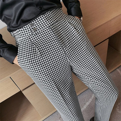 Savino Checkered Trousers